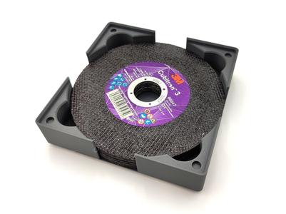 125mm/5" sanding/cutting disc organizer Gridfinity