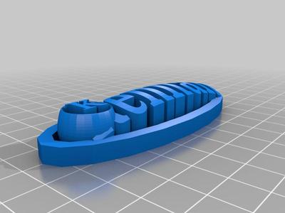 Kennah Key Chain name tag