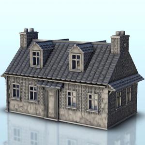 House 11 - Warhammer Age of Sigmar Bolt Action Flames of War scenery terrain wargame Modern