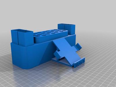 Pen Holder Sans Phone Stand Remix