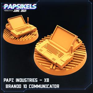 PAPZ INDUSTRIES XB BRANDO 10 COMMUNICATOR