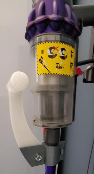Dyson vacuum handle
