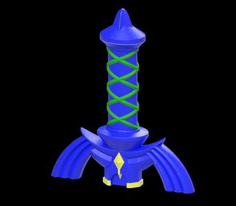 Collapsing Master Sword (Three Color)