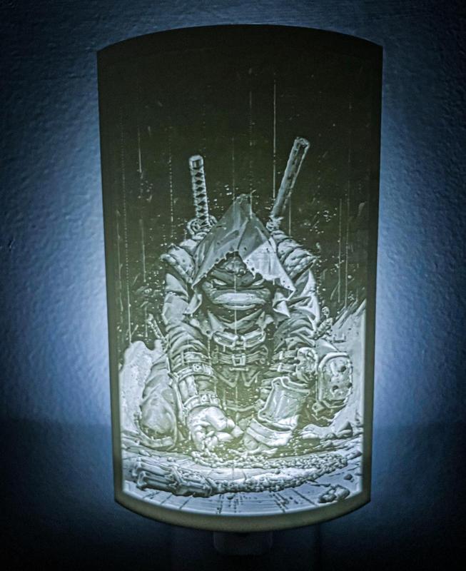 The Last Ronin Night Light Lithophane / TMNT / Ninja Turtles