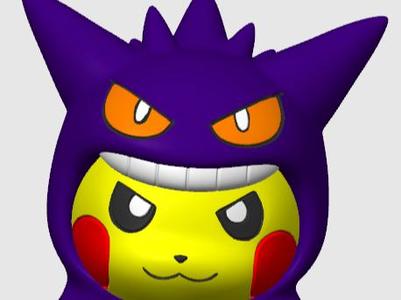 Pikachu Gengar