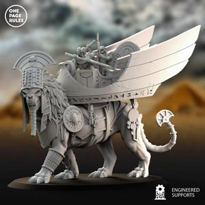 War Sphinx - Mummified Undead