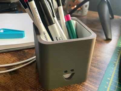 Smiley Pencil Holder