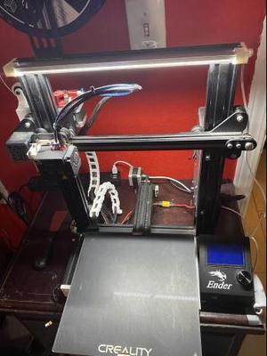 Ender 3 Pro Qooltek Light Bar Holder