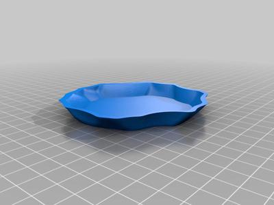 Carved Stone Vase - saucer