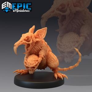 Giant Rat Revenant / Huge Mouse Zombie / Undead Animal Encounter