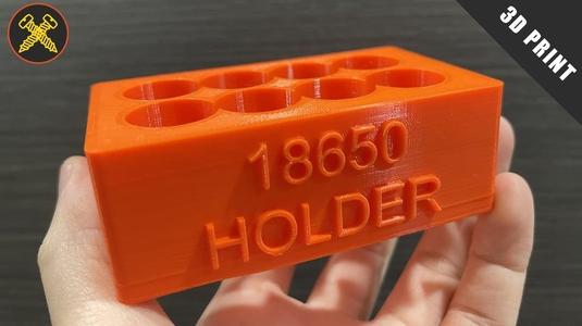 18650 Battery Holder 4x2