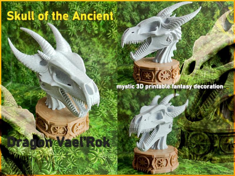 Skull of the Ancient Dragon Vael’Rok