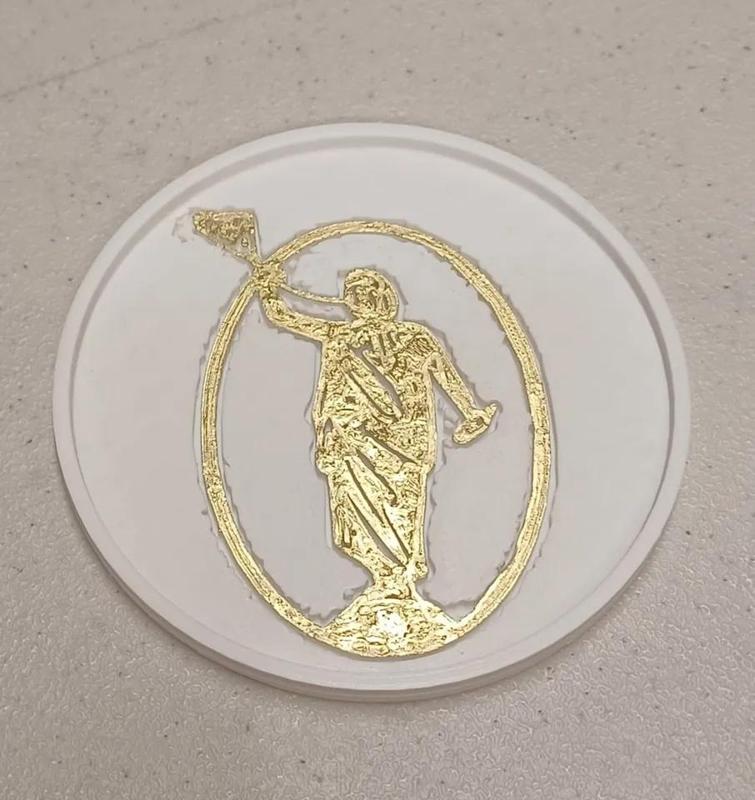 Moroni Beer Funnel Coaster   