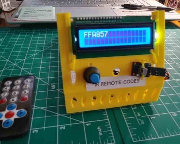Arduino Novice IR Code Checker