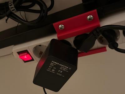 Extension Cord Block Desk Adapter