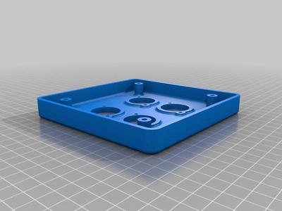 PowerCON 2 Gang Electrical Box Cover