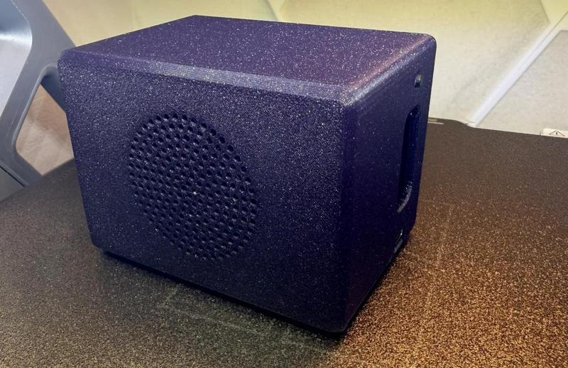 ESP32 Speaker EspSpeaker. HomeAssistant/ESPHome powered mini speaker   