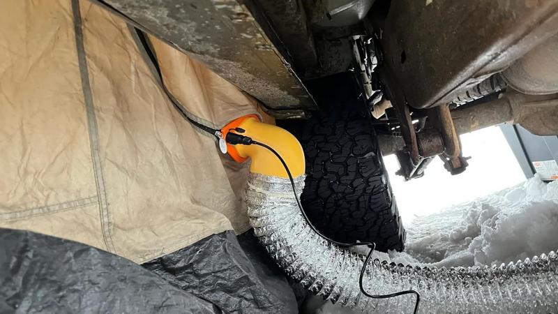 Tent Vent 4 inch Duct Adapter   