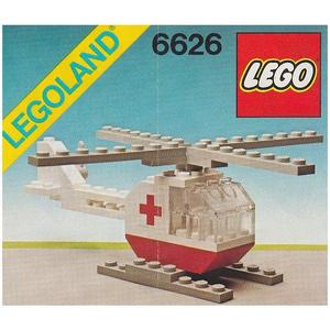 3D parts set LEGO 6626