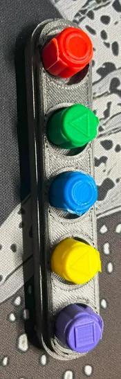 Squid game Gonggi set (print 2 circles, and 2 triangles)   