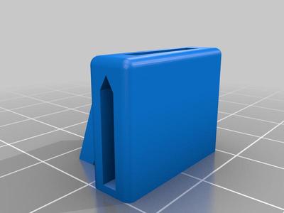 Cable tie base for 40 series profile