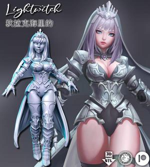 Lightwitch - 75mm - DnD
