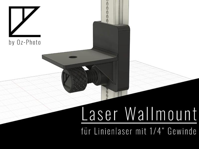 Höhenversteller / Halteplatte für Linienlaser   