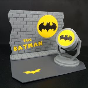 BATMAN DIORAMA BAT SIGNAL LAMP