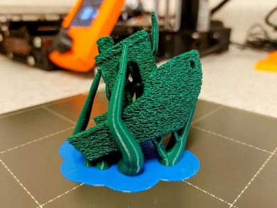 "Shipwrecked" Organic 3D Benchy Art   