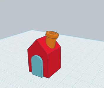 a simple house   