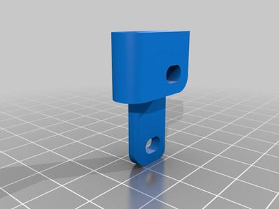 Layer Cooling Tube Mount for Modix, 3.2 dia Tube, Right Hand