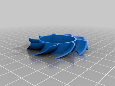 Cooling fan blade