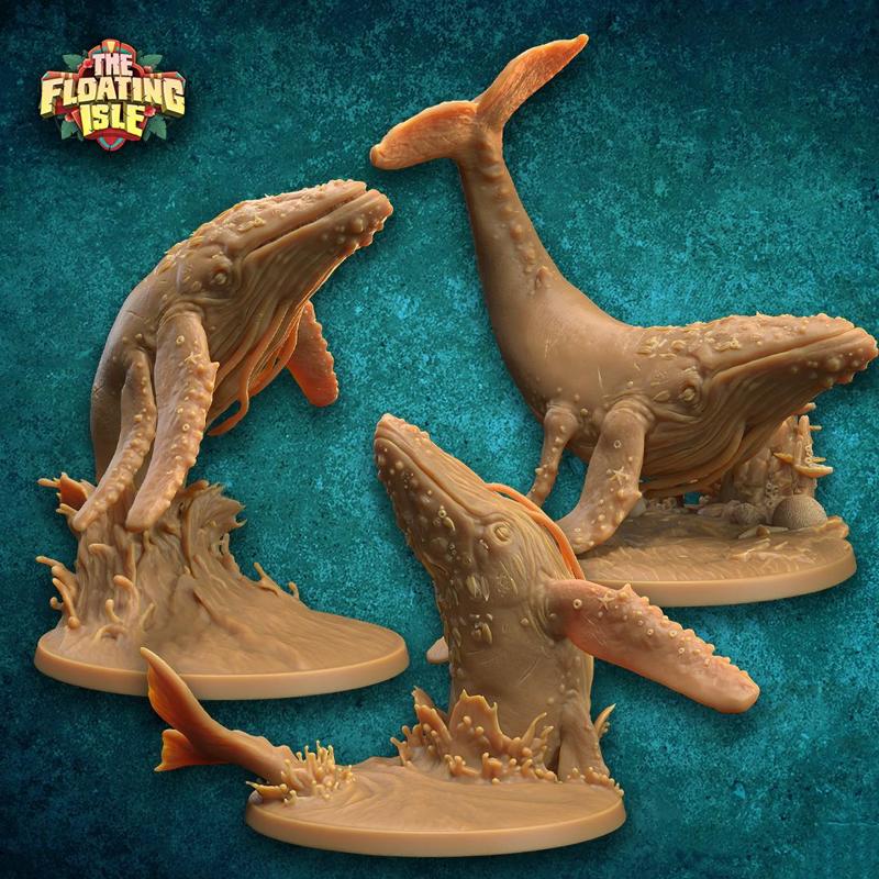 Pele'uha Elemental Whale Spirits |Whalemental | PRESUPPORTED