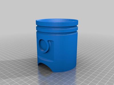 MATE PISTON POLIMERO CURVO GRANDE