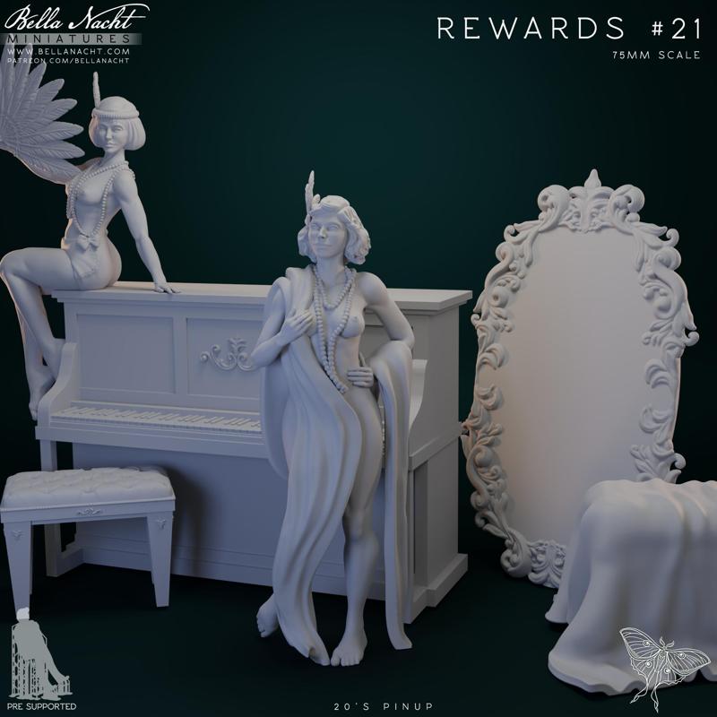 Reward Pack #21 | 20s Pinup Scene