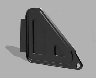 Kawasaki klr 650 generation 3 (2022) - AIR Filter cover.