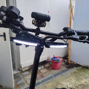 FRONT FLASHER DAYLIGHT TURN LIGHT BRACKET Security FOR DUALTRON MINI, JANOBIKE X20,