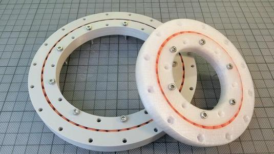 Slew Bearing, parametric Design with Fusion 360
