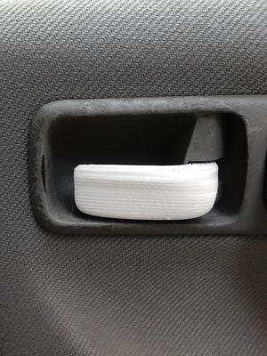 vw lupo right inner door handle