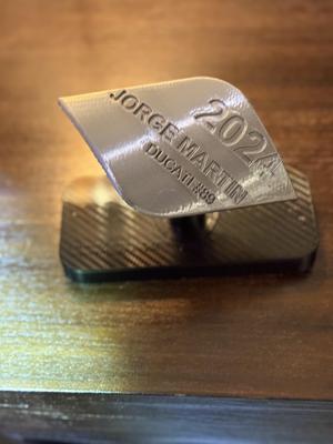 MotoGP plate VALANTINO ROSSI #46