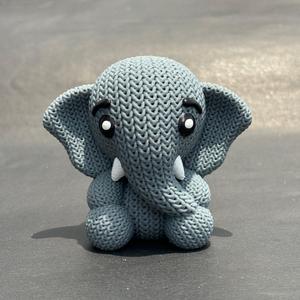 Knitted Elephant
