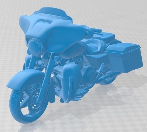 Harley Davidson Street Glide 2015 Printable Motorbike