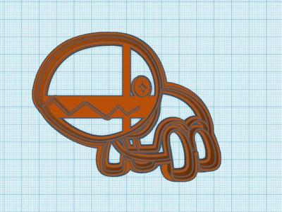 Pokemon: Trapinch Cookie Cutter