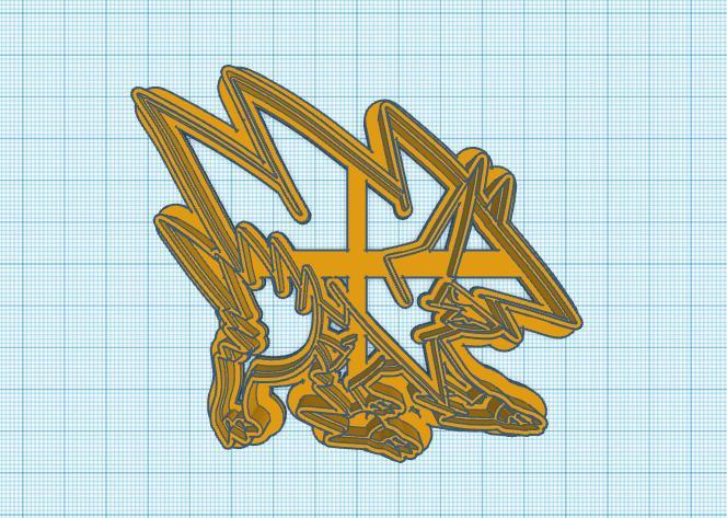 Pokemon: Mega Manectric Cookie Cutter