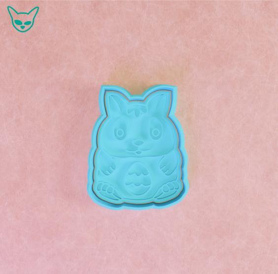 Sweet Easter Bunny Cookie Cutter