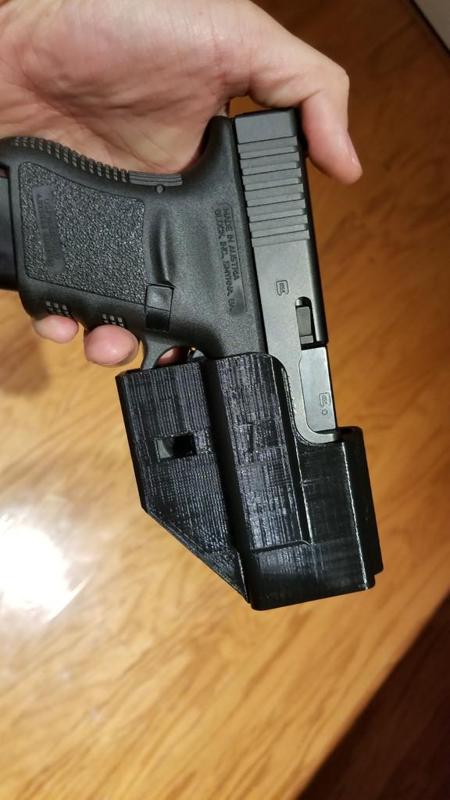 Glock 30 holster (for wall mounting)