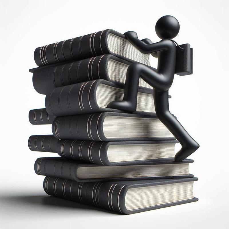 Modern Style Book Nook 3D Print – Minimalist Decorative Shelf Insert, Unique Home & Library Decor