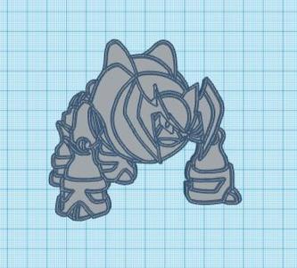Iron Boulder Cookie Cutter