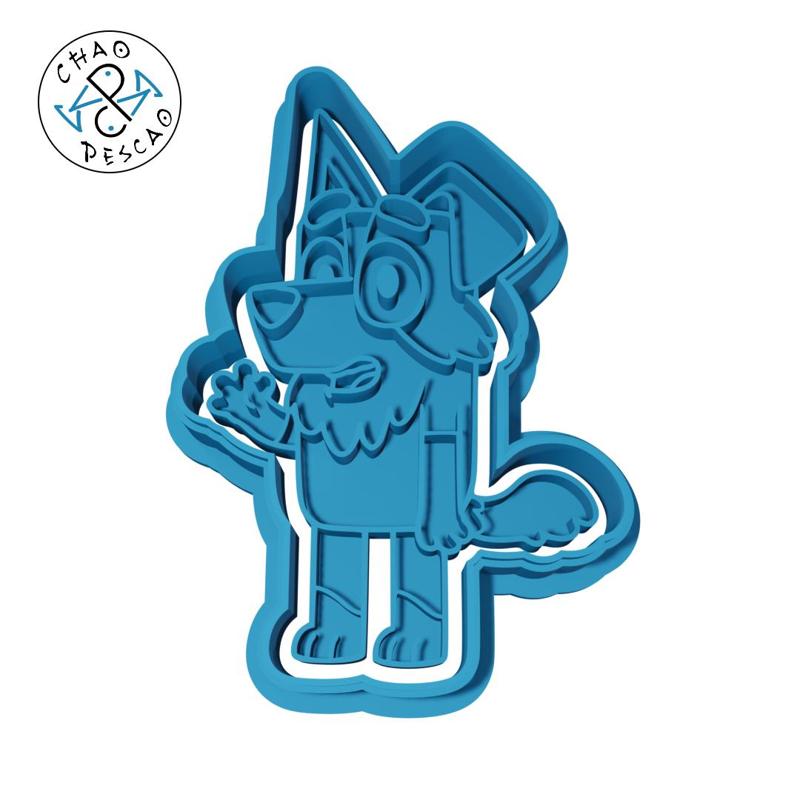 MACKENZIE  -  BLUEY (N 14) - Cookie Cutter - Fondant - Polymer Clay