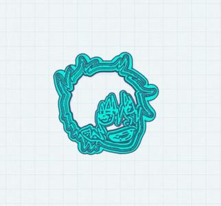 Blue Exorcist: Rin Cookie Cutter